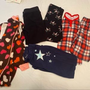 Girl PJs (pajamas) 6-7 Lot